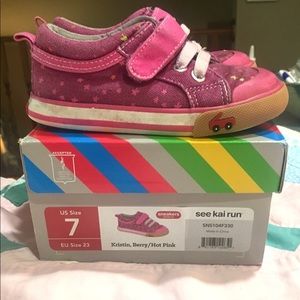 See Kai Run Shoes - See Kai Run size 7 girl toddler sneakers See Kai Run Shoes - See Kai Run size 7 girl toddler sneakers